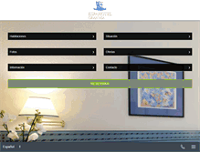 Tablet Screenshot of apartamentos-granvia.com
